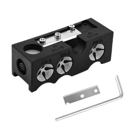 11-in-1 Billiard Cue Tip Repair Kit, Pool Billiard Cue Tip Shaper, Multifunctional Billiard Tip Tool with Trimmer, Replacement Blades, L-shaped Hex Wrench, Accessories for Shaping & Repair