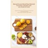 Wooden Cutting Board with Handle, 33 cm x 21 cm,