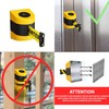 CCW Series WMB-230 Magnetic Wall Mount Retractable Belt Barrier (30