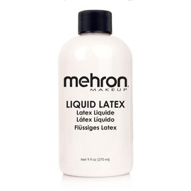 Mehron Liquid Latex Makeup for Special FX sfx makeup - Color: Zombie, Size: 16 oz.