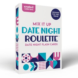 Date Night Roulette Flash Cards - Exciting Date Ideas, Adventures, and Challenges Creator for Couples: Girlfriend, Boyfriend, Newlywed, Wife or Husband.