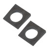 PATIKIL M22 Beveled Square Washers, 2 Pcs Thickness 3 to