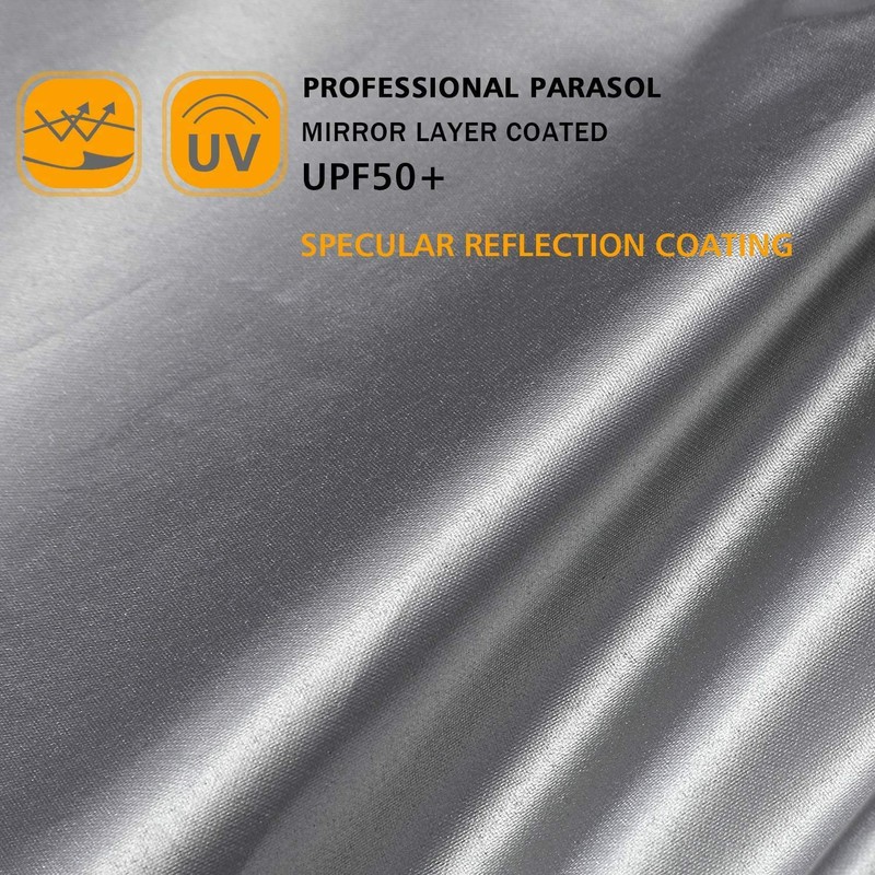 G4Free UPF 50+ UV Protection Travel Umbrella 46 Inch Auto