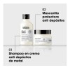 Loreal Metal Detox Shampoo 300ml + Masc 250ml + Serum