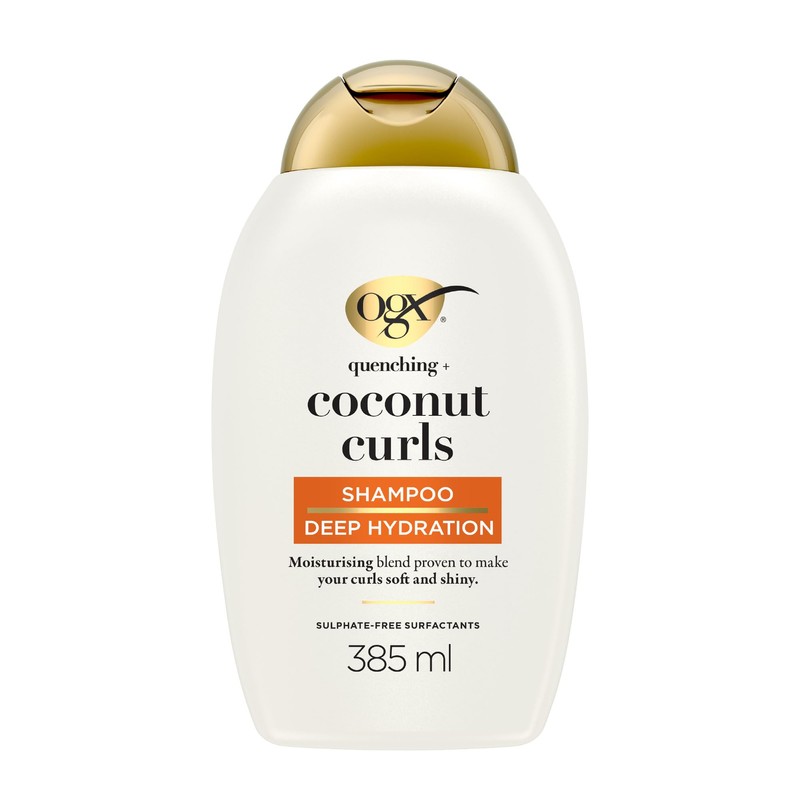 OGX® Shampoo Quenching Coconut Curls, cabello rizado, 385ml