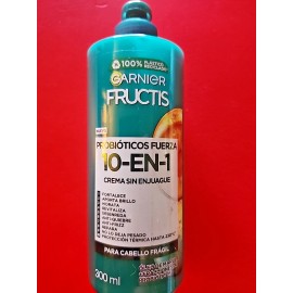 Garnier 2 PACK GARNIER  FRUCTIS LEAVE IN CONDITIONER PROBIOTICOS FUERZA 10 EN 1