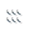 AuRiver 6 Pcs Vertical Blind L Bracket Vertical Blind Bracket