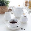 Sweejar Royal Teapot, Ceramic Tea Pot with Removable Stainless Steel