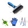 Pet Grooming Kit, Deshedding Brush, dog brush for shedding, dematting