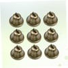 LALAFINA 10pcs Bronze Bell Accessories DIY Hand Bell for Craft