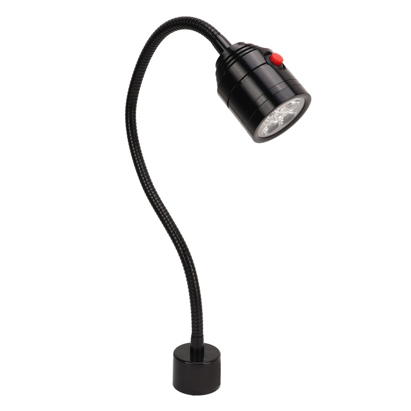 LED Machine Tool Lamp Magnetic Base Flexible Gooseneck 900LM Metal