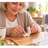 Precision Pill Cutter with Adjustable Tablet Holder – Press-to-Cut Pill