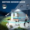 BAXIA TECHNOLOGY Solar Outdoor Lights Wireless Security Motion Sensor Solar