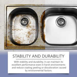 Rust Remover for Steel & Iron,Heavy Duty Metal Rust Remover,Multipel Powerful Rust Remover from Metal Surfaces,Effectively Removes Rust,Stai/nless Steel Rust Remover,Powerful Metal Rust Remover