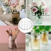uxcell 10 Pcs 70mm Mason Jar Flower Frog Insert Grid