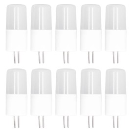 10PCS G4 Light Bulb Warm White LED Light Ceiling Lamp Bulb AC12V Wall Lamp Bulb for Living Room Office
