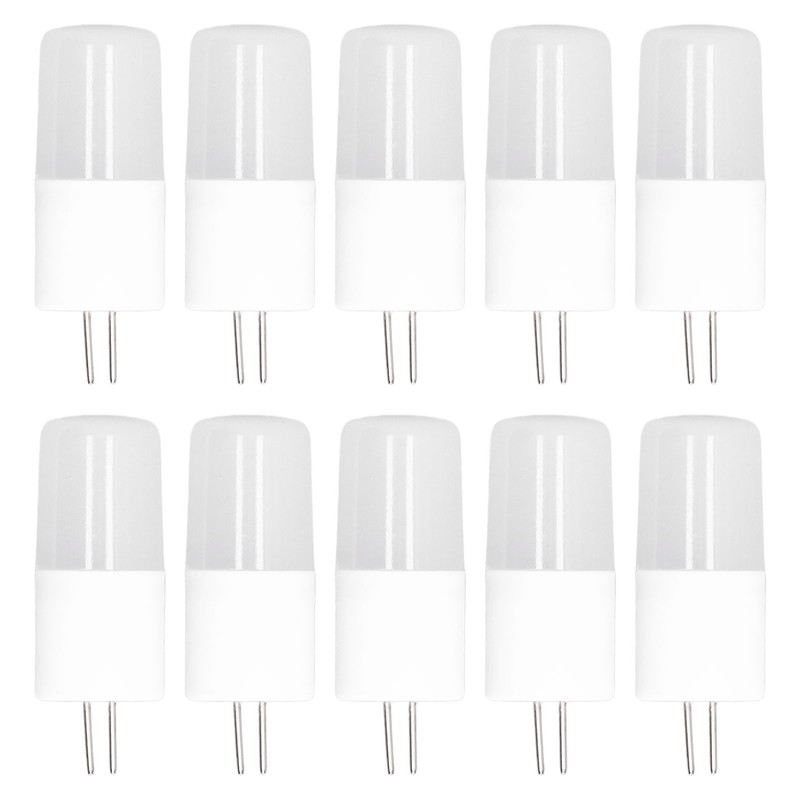 10PCS G4 Light Bulb Warm White LED Light Ceiling Lamp