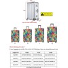 GOXUNYUAN Suitcase Protective Covers - Luggage Elastic Spandex Suitcase Protector
