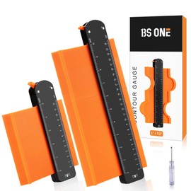 Contour Gauge, 10" and 5" Contour Duplicator with Lock,Outline Measuring Profile Gauges for Trim, Molding, Precise Irregular Shape Duplicator