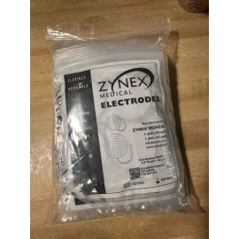 Zynex Medical Tens Unit Electrodes 2" Round Pads 40 [10 Packs Of 4]