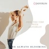 JASVERLIN Brown Thick Large Hair Elastics Ties, Damage-free Ponytail Holder
