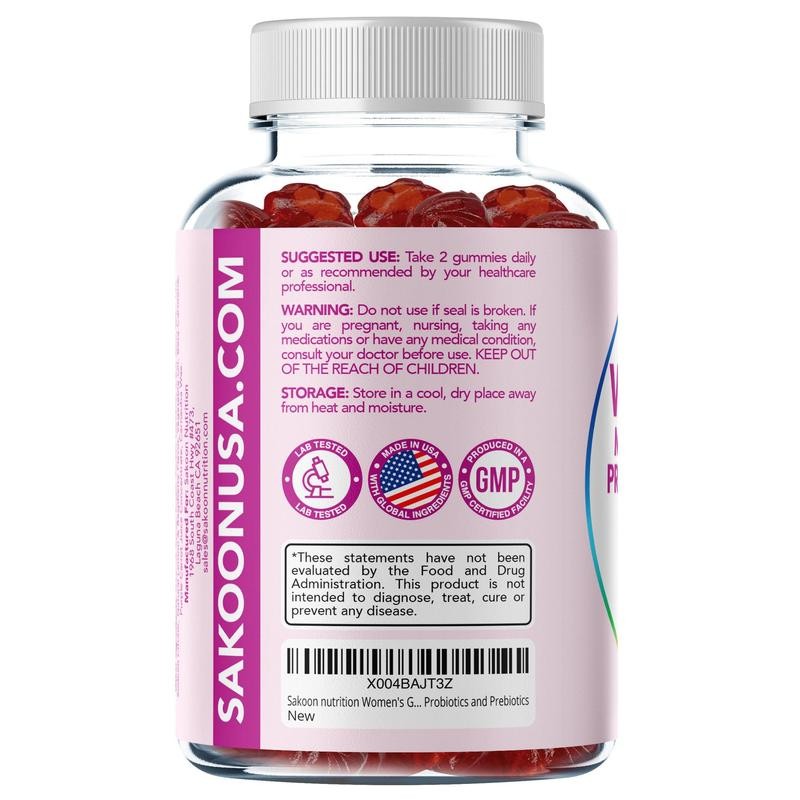 Womens Full Spectrum Multivitamin with Pre+Probiotics Gummy