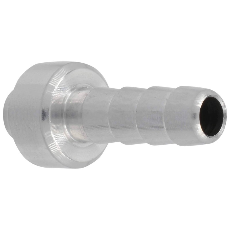 ICT Billet 1/4" Aluminum Weld Barb - Weldable Fitting Nipple