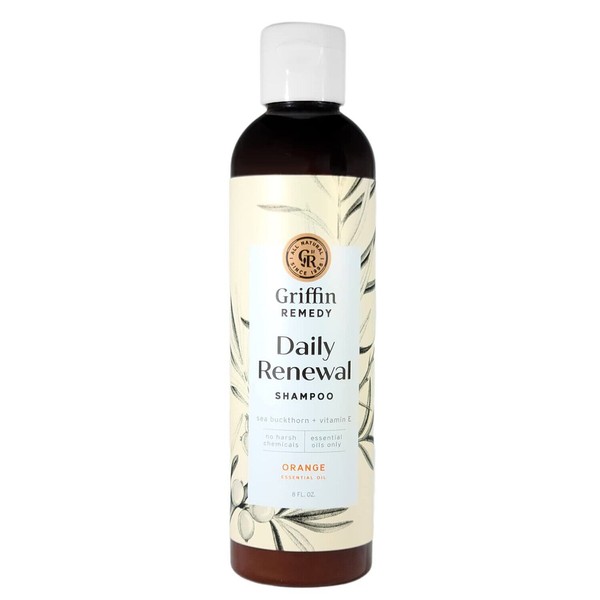 Griffin Remedy Moisturizing Daily Shampoo, All Hair Types, 8 Ounce
