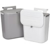 Frcctre 2 Pack 2.4 Gallon Kitchen Compost Bin, Hanging Trash