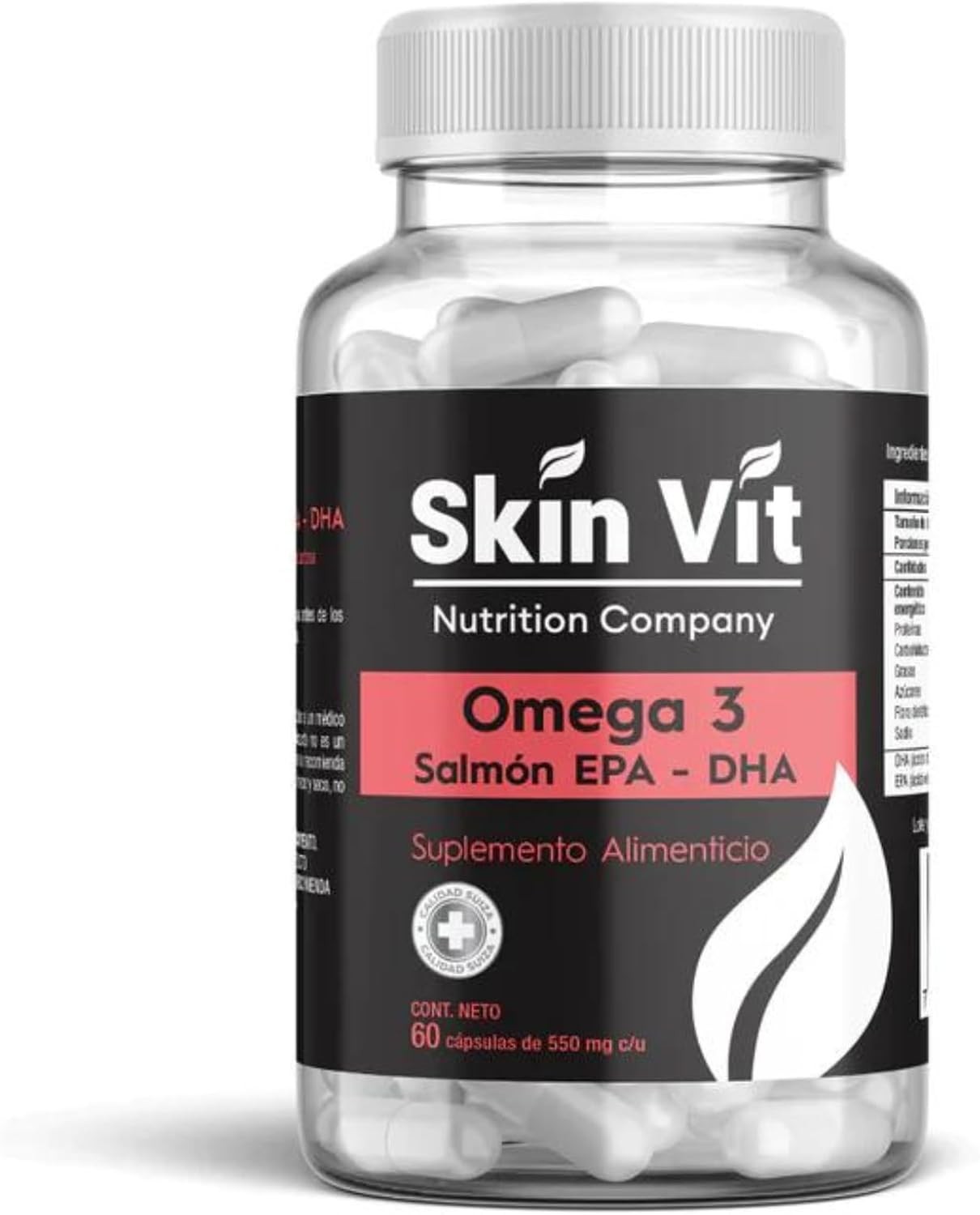 OMEGA 3 SALMON EPA DHA 60 CAPSULAS - SKIN VIT SÚPER PREMIUM