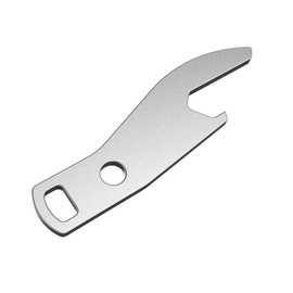 KeySmart Compact Key Holder Add-on Accessory - Stainless Steel Quick Disconnect Clip