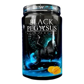 Creatina Monohidratada De Alta Pureza Black Pegasus Sabor Mango 100 Servicios