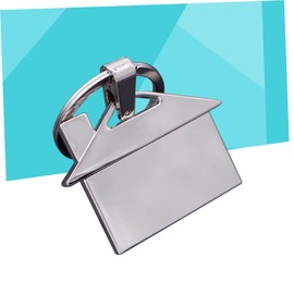 Car Keychains Metal Keychain Car Key Chain Car Keychain House Shape Keychain Pendant Keyring Chain House Keychain Men and Women Metal House Keychain