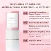 3PC Mascarilla de Arcilla en Barra con Centella Asiática,Poremizing Quick