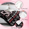 BAOERN 50th Birthday Gift for Her， 1976 Birthday Blanket 50"x60"