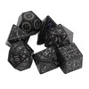 7pcs Light Up LED Dice Set Glowing Polyhedral Dice with