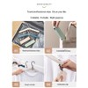 4 Pack Travel Hangers,Foldable Hangers,with Hidden Clips,Lightweight and Portable,Space Saving,Suitable