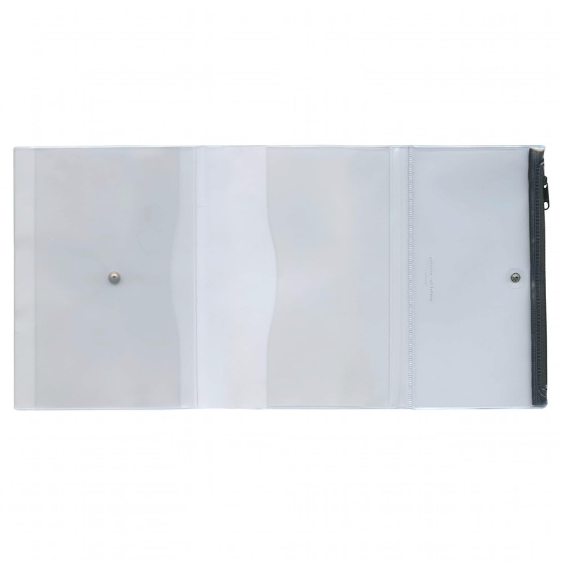 Daigo N1856 Notebook Cover with Pen Case, Compatible with A5,