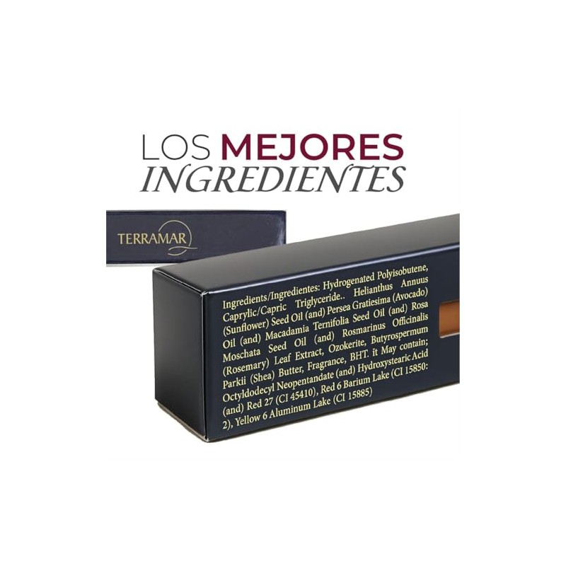 Terramar – Labial de Óleos Humectante Sabor Sandía (Watermelon) –