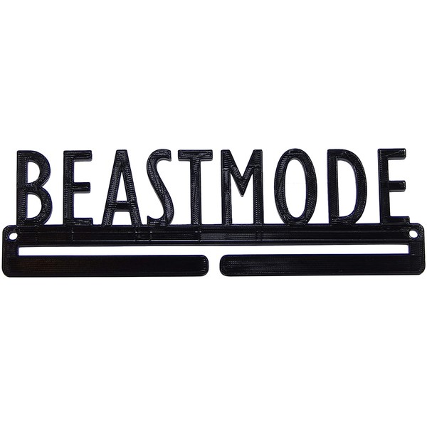 Beast Mode Beastmode Spartan Race Obstacle Course Medal Display Rack Hanger Holder for Wall Trifecta