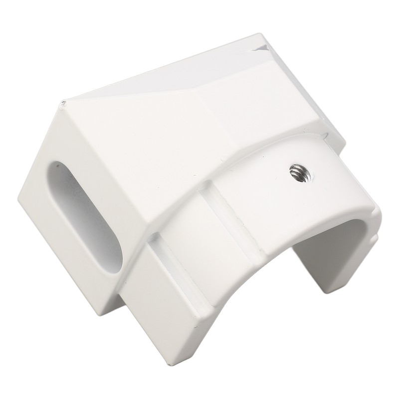 RV Awning End Plug White Solid Aluminum Durable Easy Installation