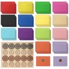 70pcs Mini Envelopes, Small Coloured Envelopes with 100 Stickers, Tiny