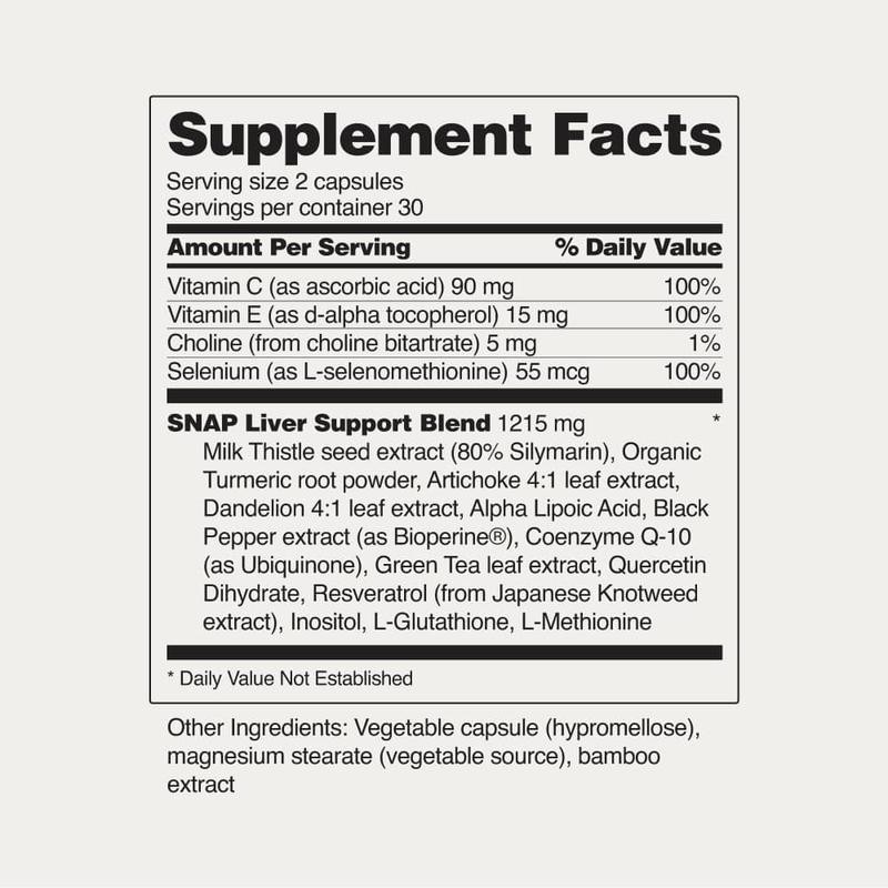 Snap Supplements - Cholesterol Health + Liver Health