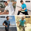 3 Pack Workout Shirts for Men Short Sleeve UPF 50+