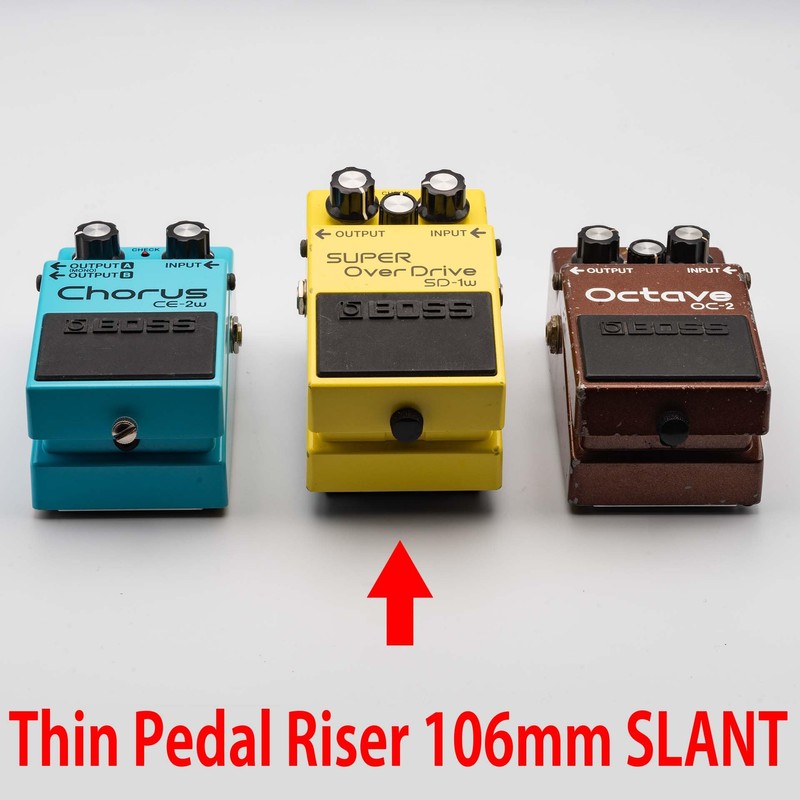 Thin Pedal Riser [4.2 inch (106 mm) SLANT] Pedal Riser