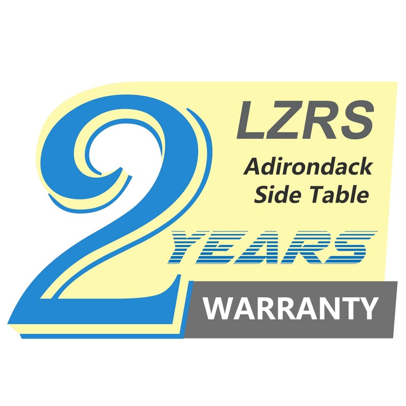 LZRS Double Adirondack Side Table, Outdoor Side Tables, End Tables