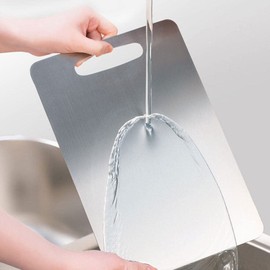 Kichvoe Stainless Steel Cutting Board Chopping Board Baking Board Extra Large Cutting Glass Cutting Board Marble Cutting Board Small Cutting Board Dough Board Child Cheese Chinese Style