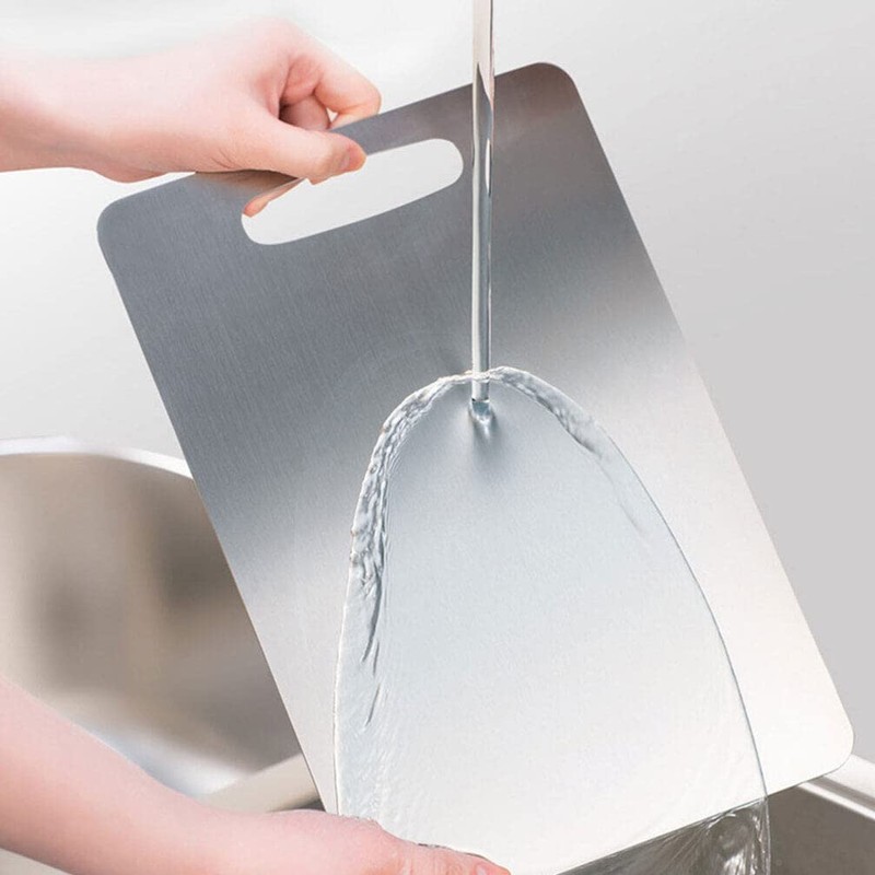 Kichvoe Stainless Steel Cutting Board Chopping Board Baking Board Extra