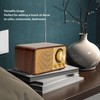 Retro Wood Bluetooth Speaker Clear Sound Quality Mini Portable Wireless