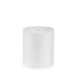 Mank GmbH Cleaning Cloths M-Wipes Made of Spunlace White Fleece Roll Non-Woven Cloths Wipes 17 x 25 cm Approx. 200 Tears 1 Roll